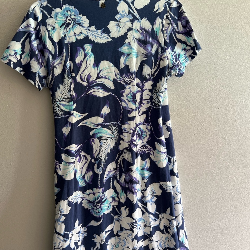Soft surroundings flower summertime floral dress size petite small. - Picture 6 of 6